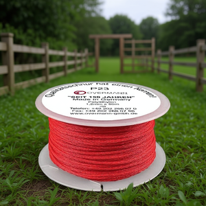 OVERMANN 50m Red Polyethylene Mason's Line 1.7mm Diameter 30kg 12-Pack Size for Fencing Trellis & Gates - Product Image 3