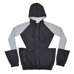 Vente en gros de vestes personnalisées pour hommes Fashion Prix d'usine Veste en nylon et polyester de haute qualité Veste coupe-vent de sécurité réfléchissante - Product Image 1