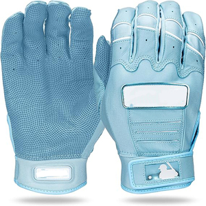 Gants de frappe de baseball professionnels à écran tactile |   Gants en cuir respirants de haute qualité à séchage rapide, couleurs et logos personnalisables - Product Image 1