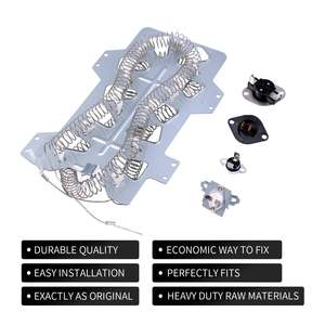 For Samsung Dryer Heating Element <b>Kit</b> with DC47-00016A/DC96-00887A Thermal Fuse & DC47-00018A Thermostat <b>Electric</b> Power Source - Product Image 5