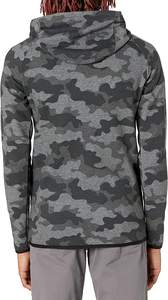 ชุดเสื้อมีฮู้ดโอเวอร์ไซส์มีซิปสำหรับผู้ชายและทุกเพศเสื้อกันหนาวย้อมสีล้วนมีปกเสื้อมีฮู้ดสำหรับฤดูหนาว - Product Image 2