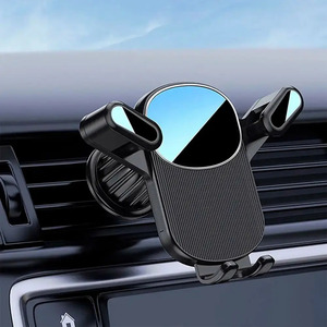 Support de téléphone portable pour voiture avec fixation sur les aérations - Couleurs assorties - Product Image 5