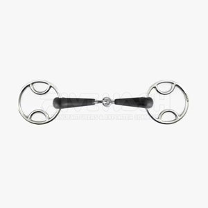 Mors de cheval avancés en acier inoxydable, mors de cheval confortables pour les cavaliers - Product Image 4