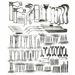 Nomi Brothers 108 Instruments Basic Laparotomy Set外科用医療/腹部手術機器