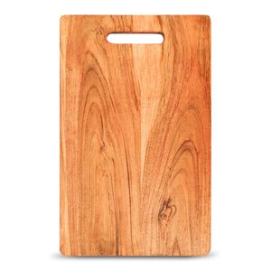 Tabla de Cortar de Madera Estilo Rústico, Hecha a Mano, de Madera Dura Sostenible, Decoración de Cocina con Aspecto Único - Product Image 1