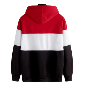 Sudadera con capucha multicolor de estilo bordado de alta calidad personalizada Sudadera con capucha larga de algodón al aire libre de moda - Product Image 2