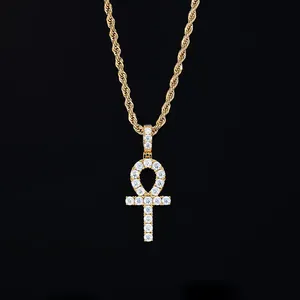 ต่างหูห่วงเงินแท้ประดับเพชร D Color VVS ผลิตในห้องปฏิบัติการ เป็นมิตรต่อสิ่งแวดล้อม ของขวัญขายส่ง - Product Image 3