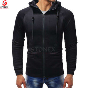 Vente en gros d'usine Sweat-shirt à capuche avec fermeture éclair complète personnalisé Sweat-shirt Slim Fit à manches longues Sweat-shirt à capuche de fitness - Product Image 6