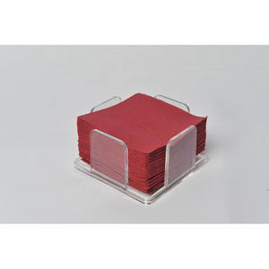 Servilletas Rojas de 20x20cm, 100 Unidades, 30 Paquetes, B2B - Product Image 1