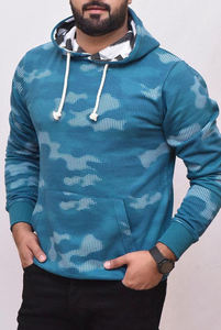 Sudadera con Capucha Extra Grande de Algodón y Poliéster con Logotipo Personalizado, Sudadera con Capucha Gruesa para Hombre, Sudadera Informal con Estampado de Ako - Product Image 4