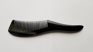 Peigne en corne de buffle unique de haute qualité pour peigne en corne de cheveux couleur d'extension de cheveux pleine corne naturelle pour les cheveux prix de gros - Product Image 5