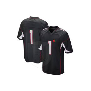 Meilleure qualité football américain uniforme 100% polyester à manches courtes vêtements de sport respirant élégant-prix de gros du Pakistan - Product Image 5
