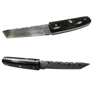 Customizable Damascus Steel Hunting <b>Knife</b> with Wood Handle Top Trending Latest Arrival Professionally Manufactured OEM Available - Product Image 5