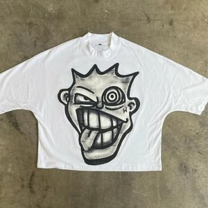 Nouveauté T-shirts à manches courtes pour hommes avec logo personnalisé imprimé en sérigraphie 100% coton peigné Couleur personnalisée Décontracté Deux pièces - Product Image 5