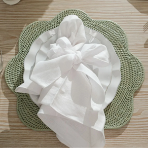 <b>Green</b> Natural Vintage Style Rattan Placemat Essential For Catering <b>Table</b> Decor Handmade Cheap Price Wholesale From Vietnam - Product Image 3