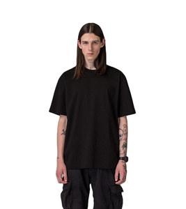 Camiseta de algodón 100% de gran tamaño para hombre de alta calidad logotipo personalizado bordado e impresión cuello redondo Camiseta diseño al por mayor - Product Image 6