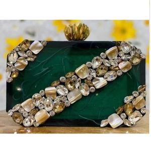 Bolso de mano de resina, bolso de noche de resina hecho a mano de lujo, Moda Para boutique, reventa, nuevos estilos, bolsos de mano - Product Image 4