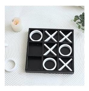 Tic Tac TAC TAC แม่พิมพ์เรซิน O O สำหรับตกแต่งโต๊ะกาแฟชุดเกม - Product Image 3