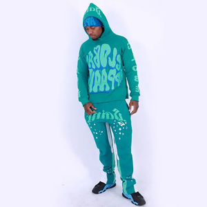 Survêtement personnalisé pour hommes, séchage rapide, respirant et confortable, survêtement à manches longues avec logo personnalisé pour hommes, matériel d'hiver en coton - Product Image 4