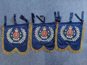 Banderín de Gaita Escocesa de las Tierras Altas, Bordado Personalizado de Lujo, con Imán para Coser, 100% Personalizado, Hecho en Pakistán - Product Image 4