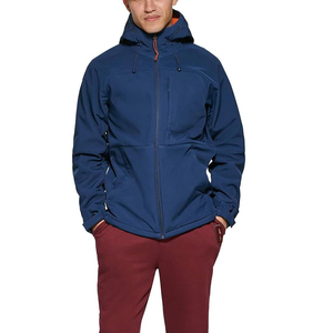 Professionally Manufactured <b>Winter</b> Softshell Jacket Hooded Streetwear Zipper Front Custom Sizes Custom Service Softshell Jacket - Product Image 2