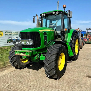 Used 185hp 140hp 120hp 4WD Johnn Deere Tractor with Rotary <b>Machine</b> Agricultural Farm Tractor 80hp Engine Second Hand Condition - Product Image 1