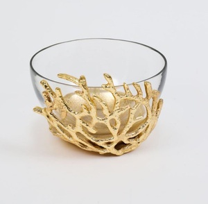 Bols profonds en aluminium décoratifs faits à la main pour hôtel restaurant cuisine de table bol à riz durable en métal pour salade de fruits et légumes - Product Image 4