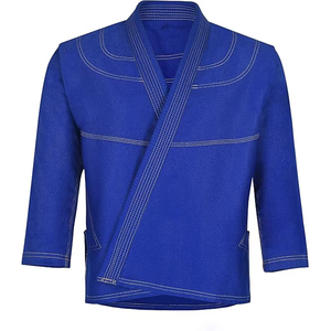 Kimono de Jiu-Jitsu sur mesure, uniforme d'arts martiaux brésiliens, couleur personnalisée, 100% coton, pour hommes. - Product Image 4