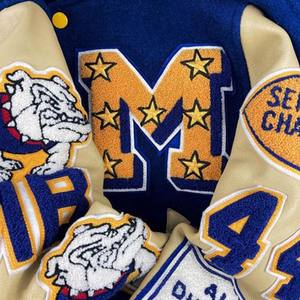 Best Edition Chaquetas Varsity para hombre 100% Algodón Logotipo personalizable Alta calidad por fabricante - Product Image 5