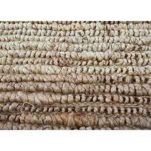 พรมปูพื้นลายทางสีเบจและสีน้ำตาลแบบทอแบนจากเส้นใยปอกระเจาและป่าน รุ่น Nomadic Threads สำหรับห้องโถงและห้องนั่งเล่น รุ่น PDJT-398 - Product Image 3