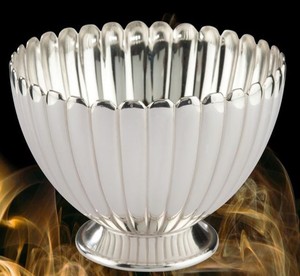 Cuenco de latón creativo para servir en casa, hotel, restaurante, vajilla de mesa, cuenco para servir frutas y chocolate de Color plateado - Product Image 6