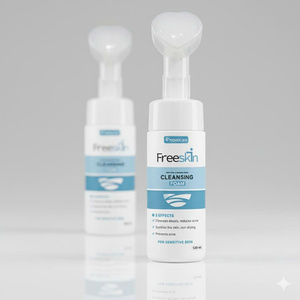 โฟมล้างหน้าอ่อนโยนควบคุมความมันทำความสะอาดล้ำลึกทำจากโฟมล้างหน้า - Product Image 1