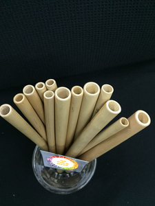 Bamboo Drinking <b>Straw</b> Set 99 Gold Data Eco Friendly Reusable Biodegradable <b>Straws</b> For Juice <b>Cocktails</b> - Product Image 4
