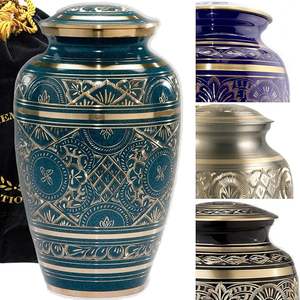 Urnes funéraires personnalisées pour hommes et femmes adultes Urnes décoratives pour cendres humaines pour femmes adultes magnifiquement fabriquées à la main - Product Image 3