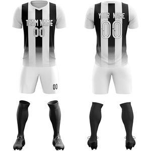 Uniforme de football personnalisable de haute qualité Nom et numéros personnalisés sublimés pour les joueurs individuels - Product Image 1