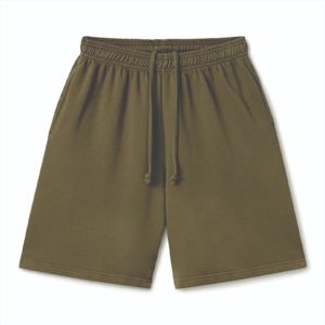 Short de survêtement en molleton de coton 100% pour hommes, style de rue solide, vente en gros sur mesure pour le jogging - Product Image 1
