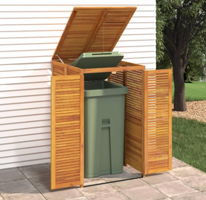 ตู้เก็บขยะไม้เนื้อแข็ง (สำหรับภายนอกอาคาร) - Product Image 2