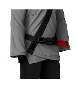 Kimono de Jiu-Jitsu Brésilien Noir Personnalisé avec Broderie Frontale – Respirant, Séchage Rapide, Unisexe, Vêtement d'Arts Martiaux - Product Image 5