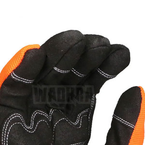 ถุงมือช่างทำจากวัสดุหนังถุงมือช่างน้ำหนักเบาสไตล์ใหม่ - Product Image 5