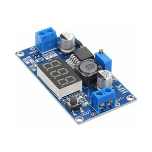Módulo reductor de voltaje DC-DC ajustable Aek-Tech LM2596 con voltímetro digital - Product Image 3