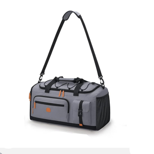 Sac polochon de sport avec logo personnalisé de haute qualité Fournisseur direct d'usine Sac étanche en nylon simple pour le voyage et la salle de sport - Product Image 3