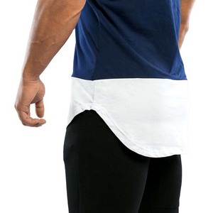 Workout Gym Fitness Fashion New Design <b>Singlet</b> Tank Tops Sportswear Contrast Color Tank Tops Summer Men's Clothing High Street - Product Image 3