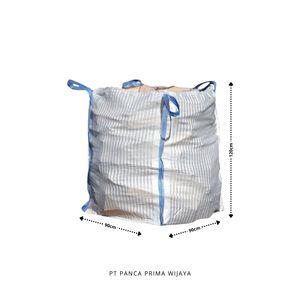 ถุงผ้าพลัสขนาดจัมโบ้1200กก. ถุงผ้าพลิบซีแบบระบายอากาศสำหรับการพิมพ์ผักพลาสติก - Product Image 3