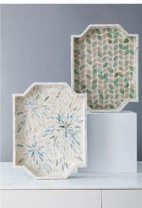 Bandeja para servir de madera personalizada de fabricante confiable con fregona, ideal para regalos personales y presentaciones elegantes - Product Image 5