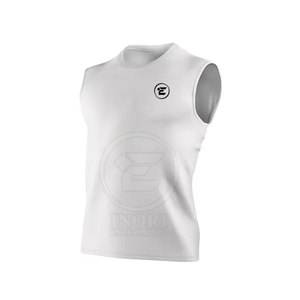 Uniformes Deportivos 7V7, Conjuntos Transpirables de Talla Grande, Diseño de Logotipo Personalizado, Alta Calidad, Gran Venta, Sin Mangas, 100% Poliéster - Product Image 3