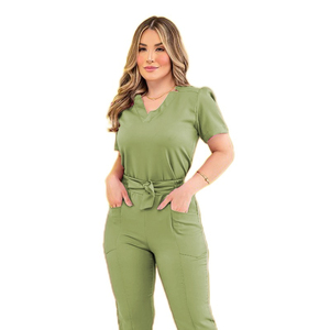 Vente en gros Ensemble de blouses unisexes pour infirmière en polyester Uniformes hospitaliers pour les soins de santé et les soins infirmiers - Product Image 2