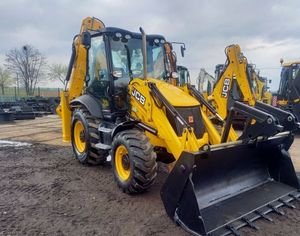 3CX retroexcavadora Excavadora hidráulica pequeña excavadora de ruedas el lugar de origen en Francia - Product Image 3