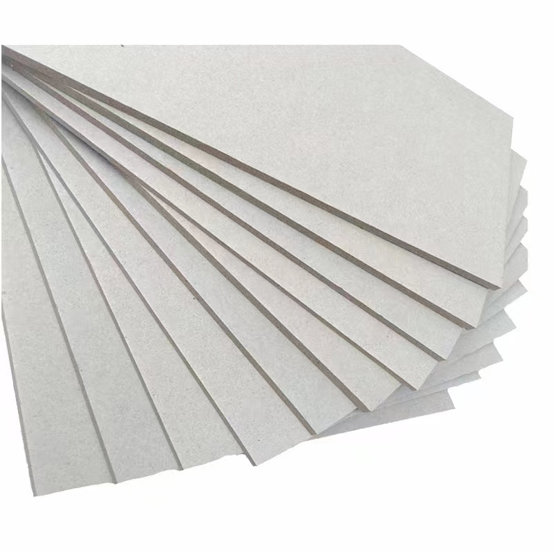 Factory Low Price Custom Hongkai High Quality 2mm 2.5mm 3mm Thick Recycled Anti-Curl Double Side Cardboard Sheets Book Covers