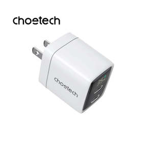 Chargeur mural Choetech PD 35W GaN double Type-C (PD6051) avec sortie 5V3A pour ordinateur portable compatible Android US/EU/JP/UK - Product Image 2