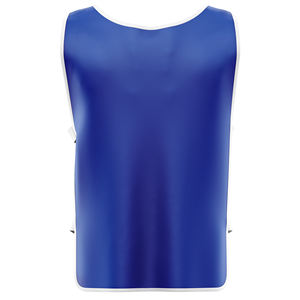 Camiseta de entrenamiento de fútbol de malla de tela 100%, ropa deportiva transpirable elástica con estampado de logotipo personalizado para adultos - Product Image 3